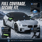 2026 Upgraded Magnetic All-Weather Windshield Snow Cover