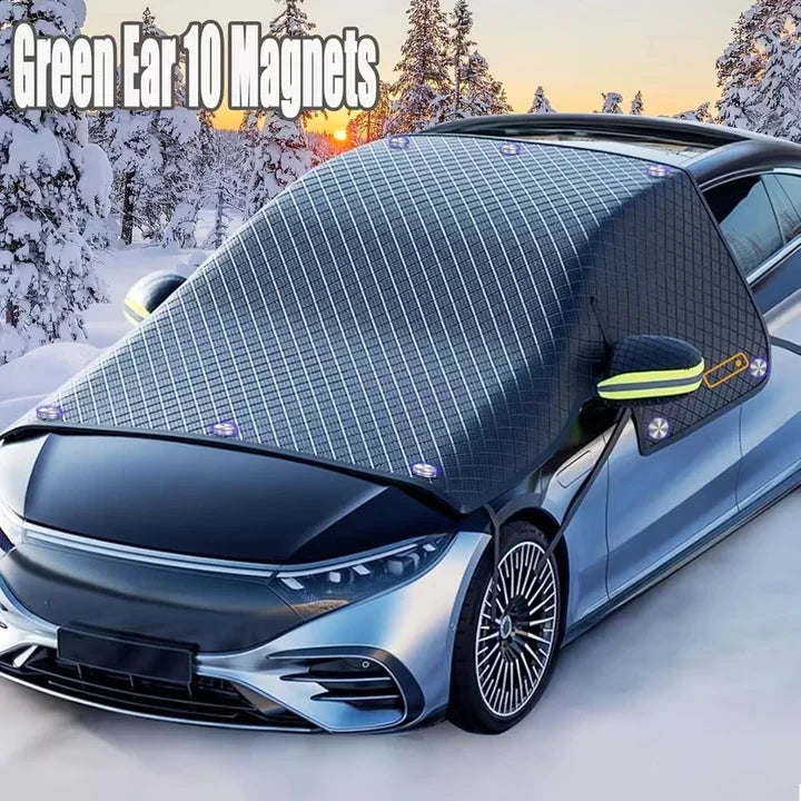 2026 Upgraded Magnetic All-Weather Windshield Snow Cover