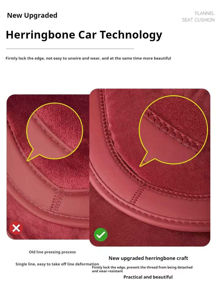 🔥HOT PRODUCT🔥 – Luxury Soft Plush Car Seat Cushions – Cozy Comfort & Elegant Interior Upgrade
