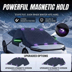 2026 Upgraded Magnetic All-Weather Windshield Snow Cover
