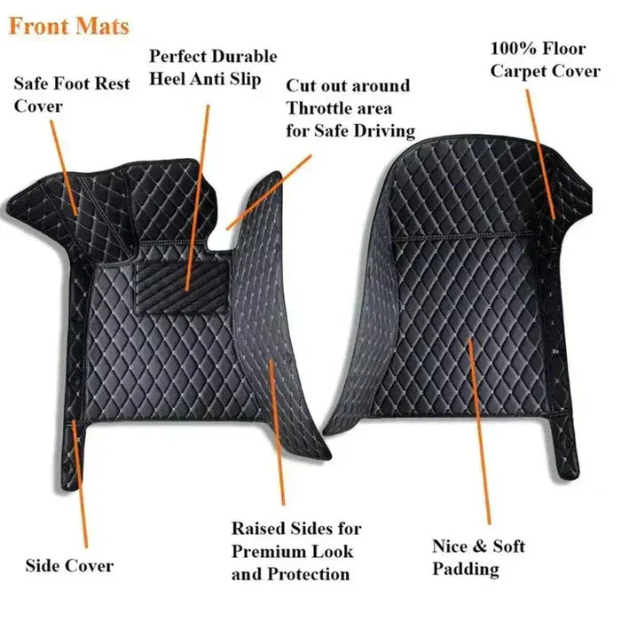 Elvie 2026 Waterproof Non-slip Universal Fit Customized Floor Mats for Cars, SUVs, and Trucks