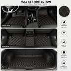 Elvie 2026 Waterproof Non-slip Universal Fit Customized Floor Mats for Cars, SUVs, and Trucks